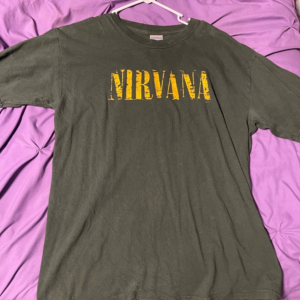 💜2/$20 Vintage Nirvana Band Tee